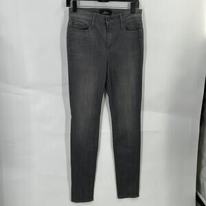 The Castings Women's Scarboro High Rise Skinny Medium Gray Jeans Size 28
